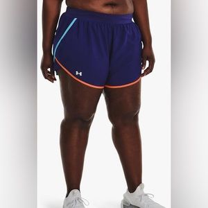 NEW Under Armour Women's Fly by 2.0 Running Shorts. 2XL